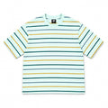 Aqua Blue Stripes Tshirt