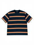 Navy Vintage Stripes