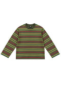 Olive Vintage Stripes Full sleeves