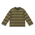 Olive Stripes Full Sleeves Tshirt